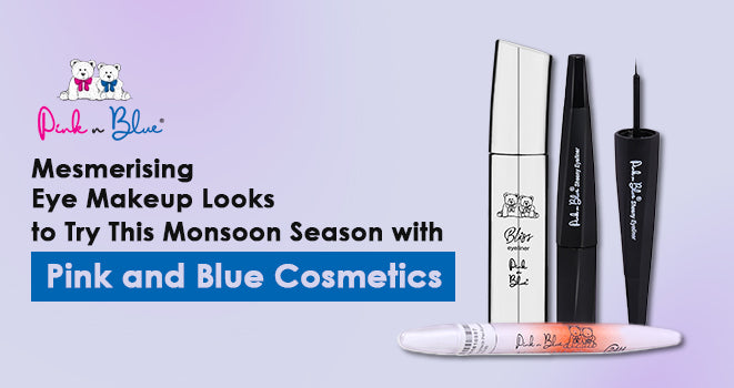 Mesmerising Eye Makeup Looks to Try This Monsoon Season with Pink and Blue Cosmetics