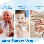 PINK N BLUE | PB-02 | Baby Wet Wipes | Gentle Care | Endless Smiles | Gentle Care and Convenience | 72 Wipes/Pack |