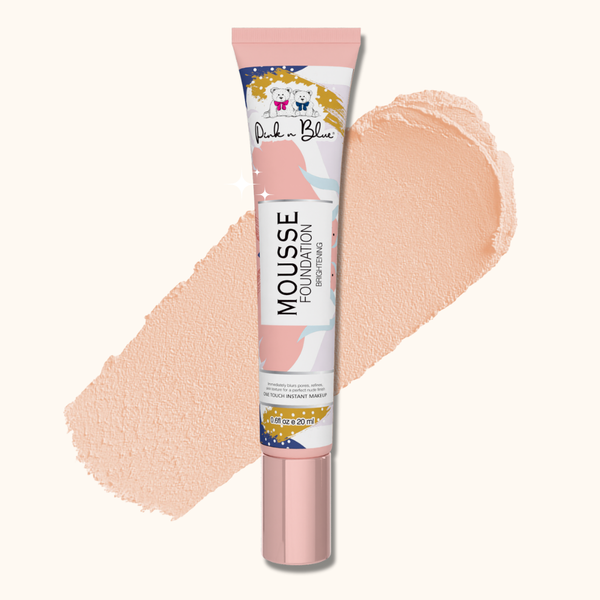 PINK N BLUE|Airbrushed Radiance Unveiled|PB-45 Mousse Foundation Tube (20ml)|Expertly Crafted for Effortless Application & Buildable Coverage|Offering Buildable Coverage & Effortless Glamour|Shade-01