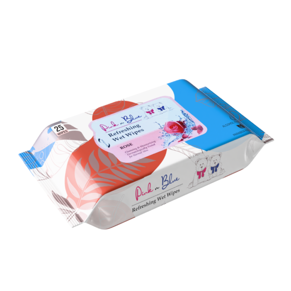 Refreshing Wet Wipes | 25 Wipes/Pack - Image 4